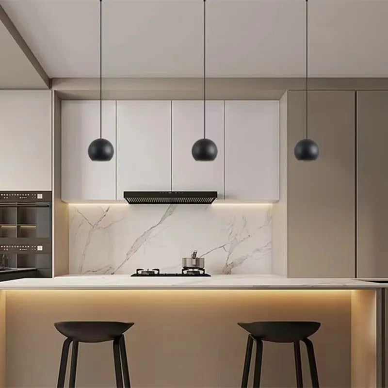 Suspension boule à LED - vue 6 sur 8