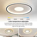 plafonnier led ultra mince rond moderne montage en surface
