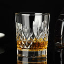 Verres cristal ciselé élégants pour whisky bière vin