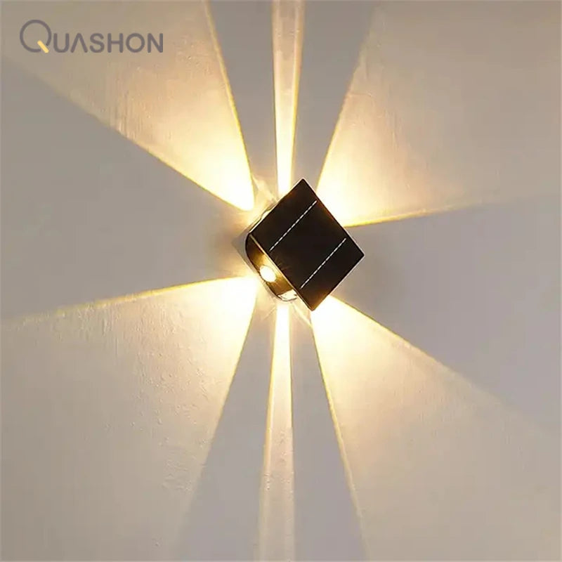 applique murale solaire led extérieure étanche pour jardin