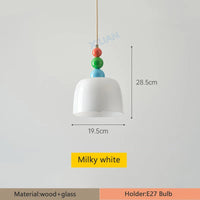 Suspension design moderne perles LED