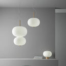 suspension scandinave grande boule de verre pour salon