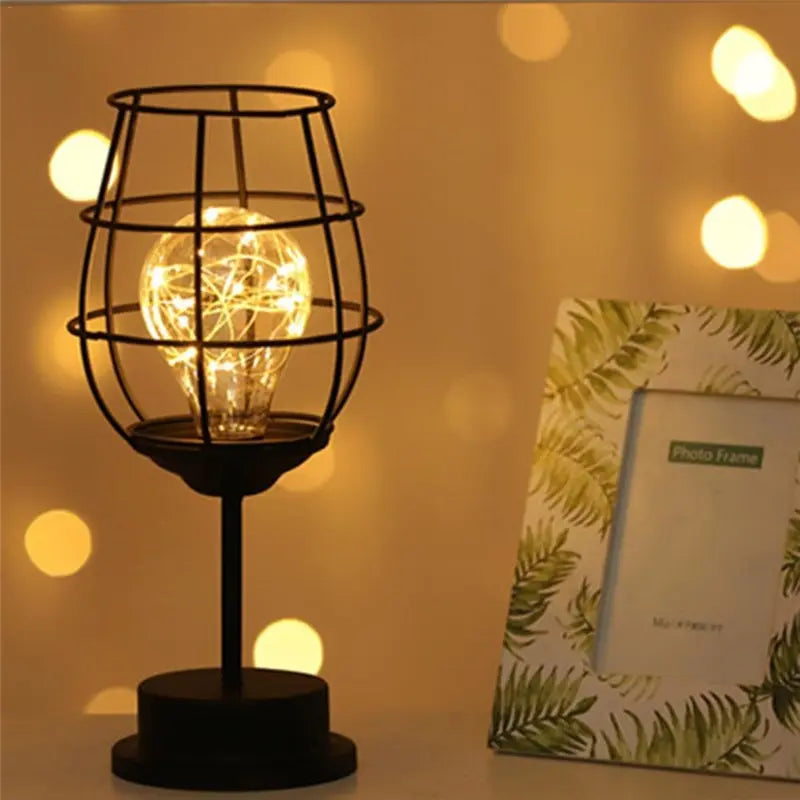 Lampe table led rétro classique - vue 3 sur 10