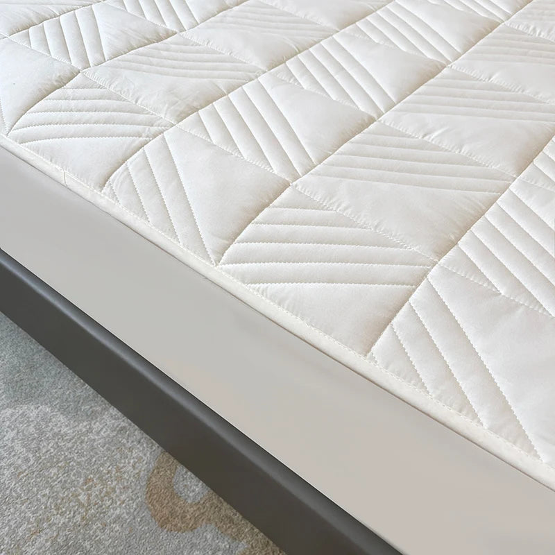 housse de matelas lavable matelassée respirante avec élastique 2022