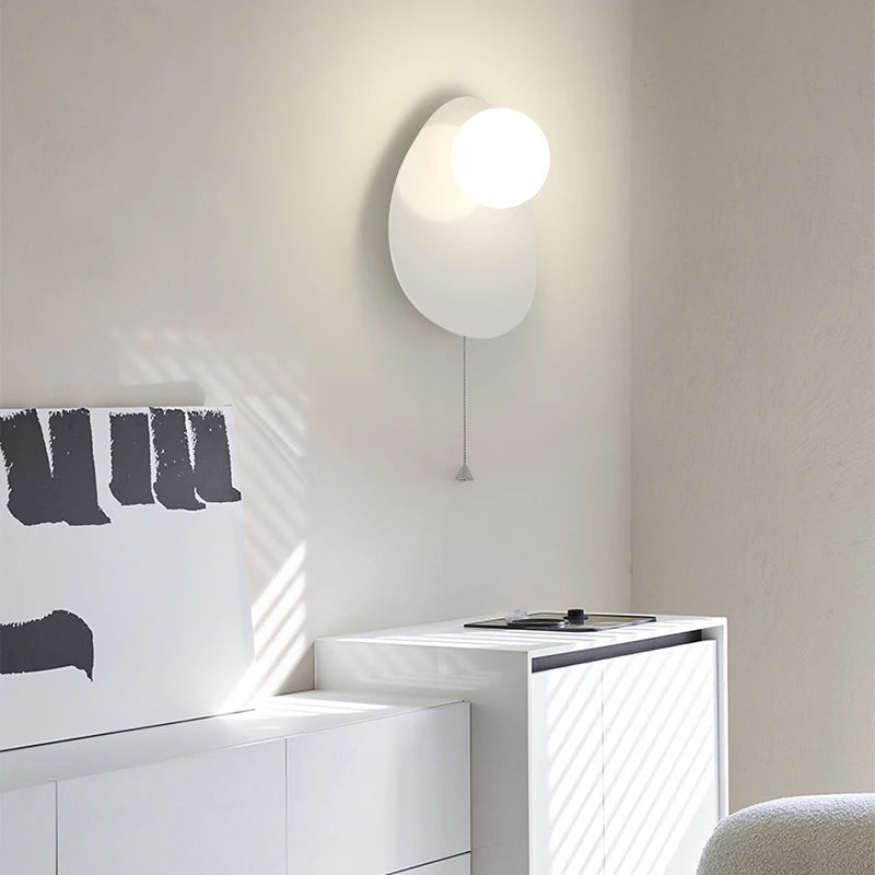 lampe de chevet murale en u anti-lumière bleue minimaliste