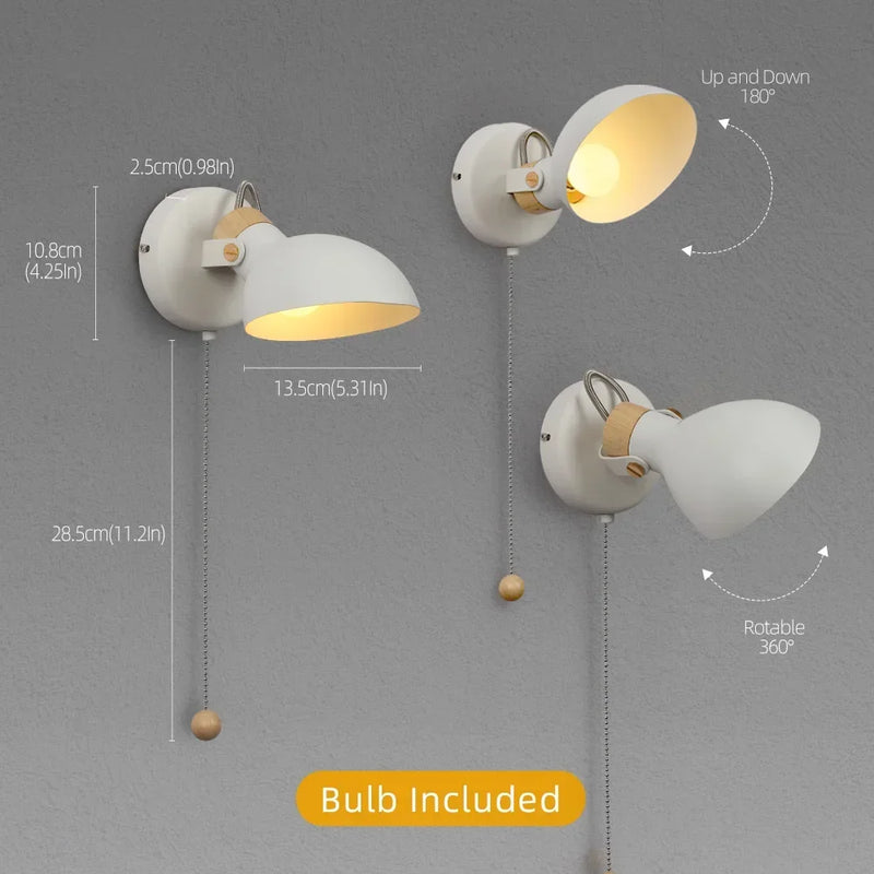 Applique murale LED E14 remplaçable