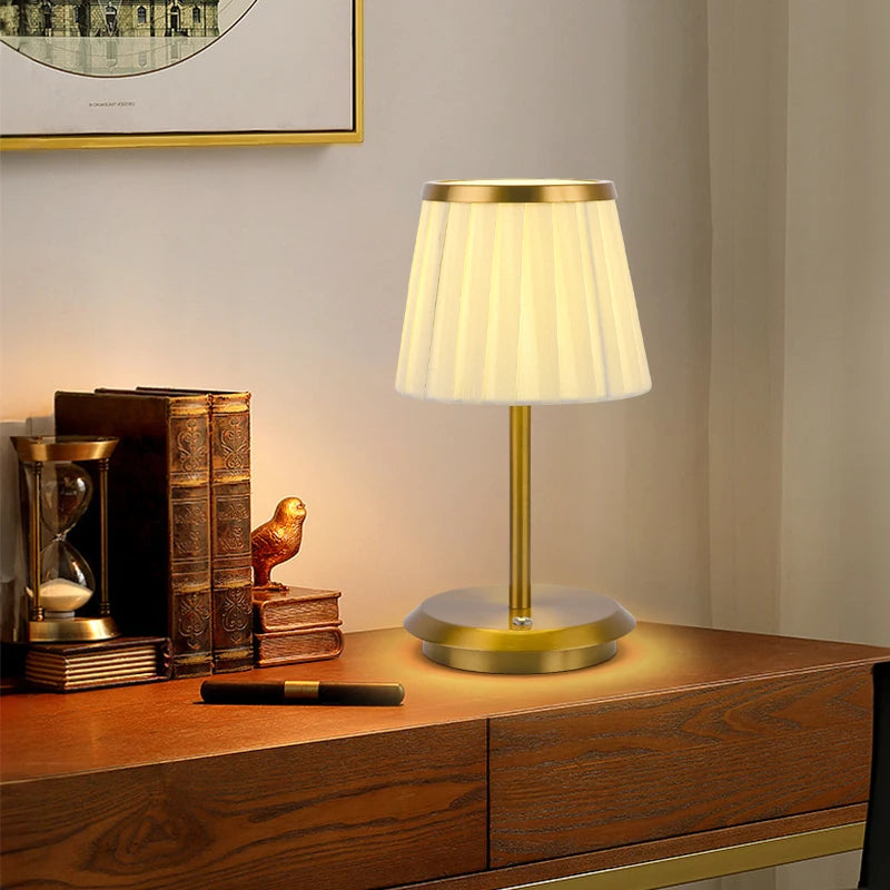 Abat-jour pour lampes en tissu - vue 6 sur 8