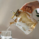 Carafe verre borosilicate grande capacité résistante chaleur