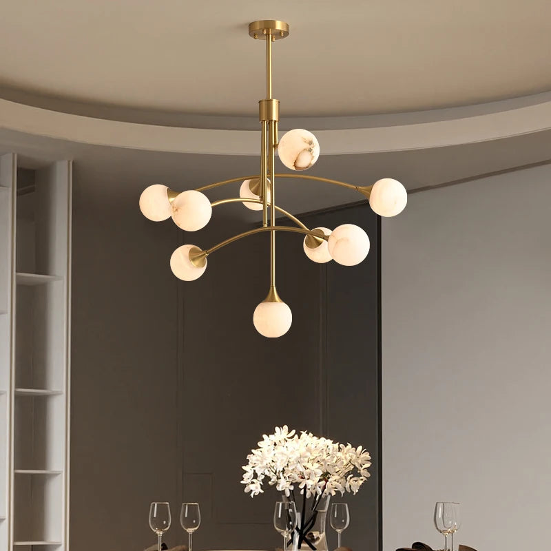 suspension moderne créative en fer pour décoration intérieure - vue 6 sur 8