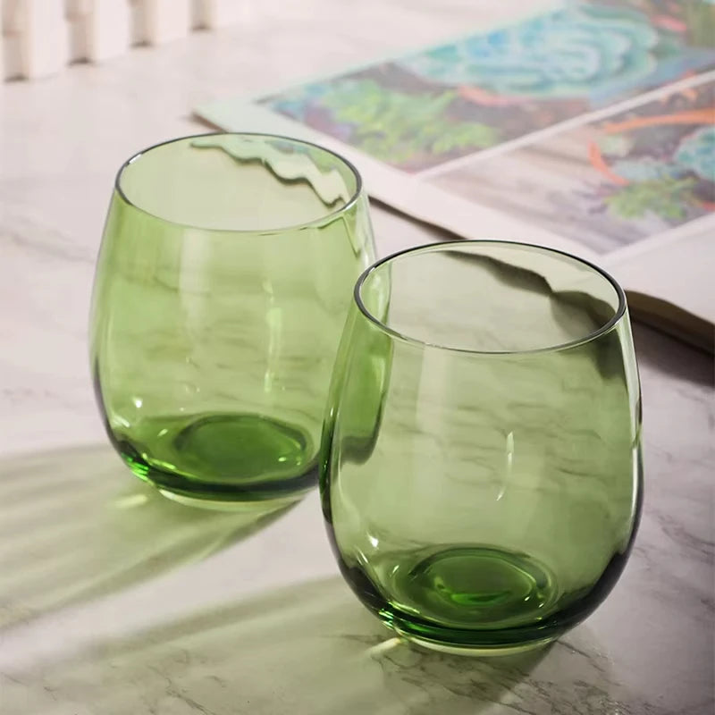 Verre whisky cristal motif vertical design vintage polyvalent - vue 3 sur 7