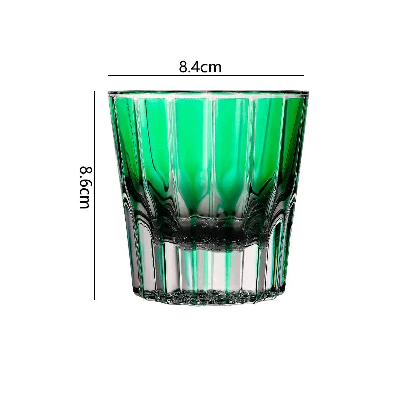 Verre whisky cocktail 200 ml style strié vertical - vue 9 sur 15