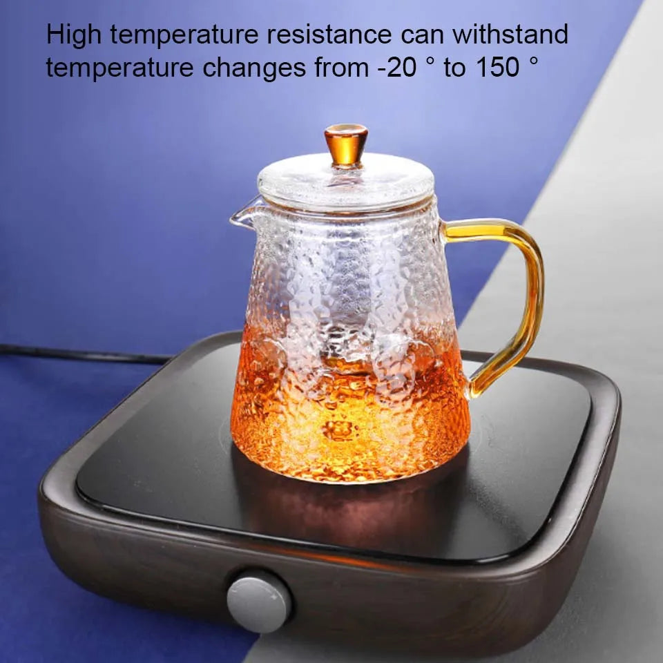 Théière japonaise verre borosilicate avec infuseur intégré - vue 7 sur 7