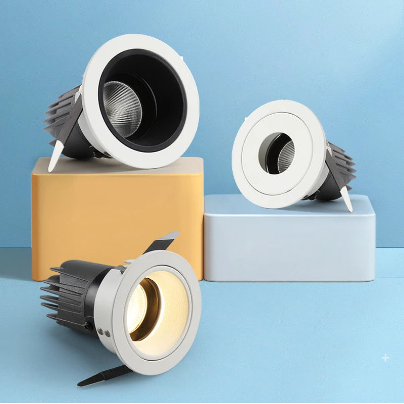 plafonnier led angle réglable spot encastré design moderne