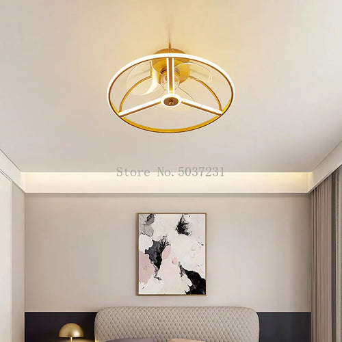 ventilateur de plafond led silencieux pour chambre d'enfants