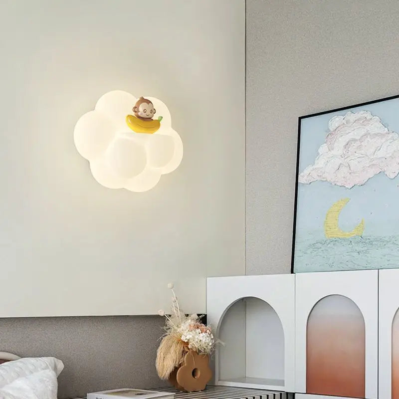 applique murale animaux pour chambre enfants bébé fille garçon