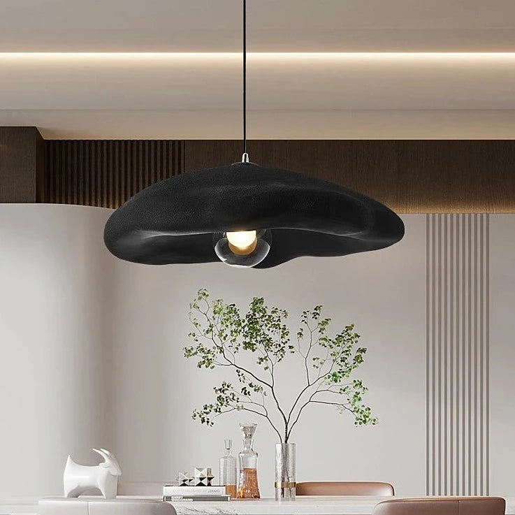 Lustre japonais wabi-sabi led - vue 5 sur 10