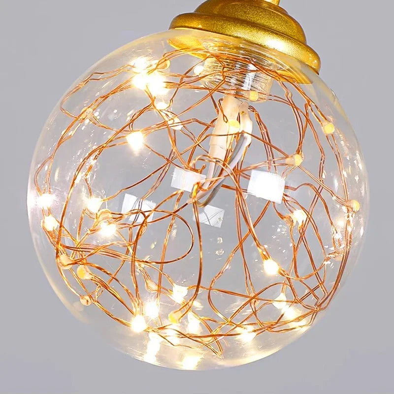 suspension LED pour salon cuisine et restaurant - vue 7 sur 8