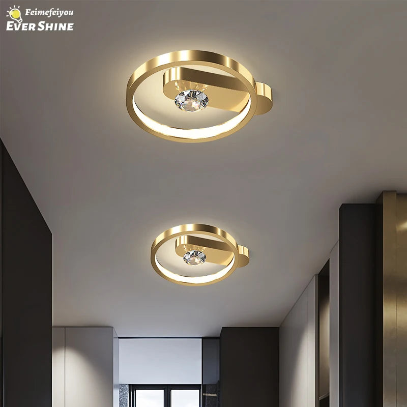 plafonnier led nordique pour décoration intérieure maison - vue 2 sur 16