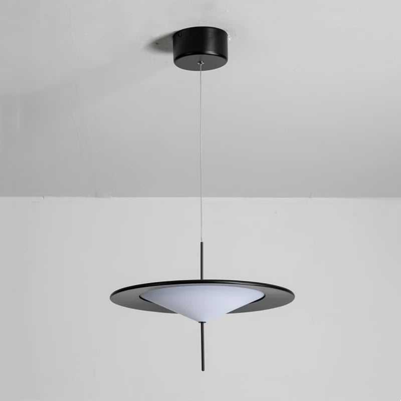 suspension design artistique acrylique réglable - vue 7 sur 8