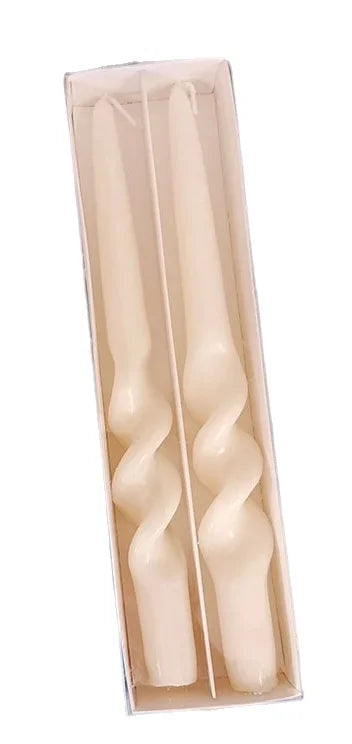 lot de 2 bougies spirales parfumées pour décoration intérieure et mariage - vue 17 sur 25