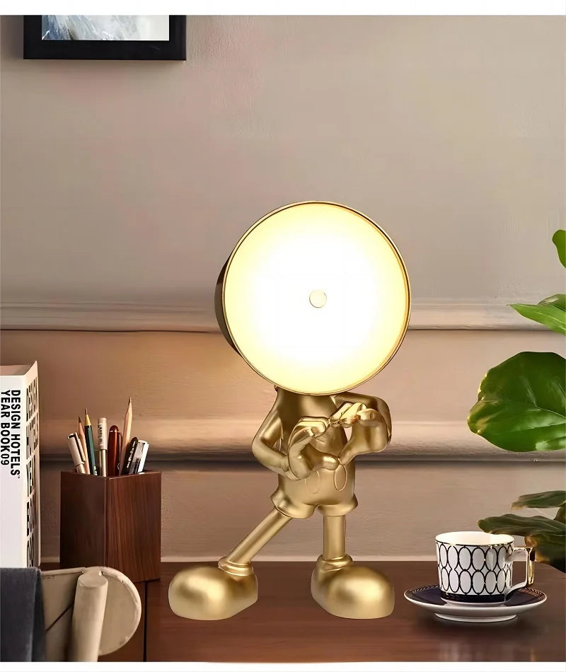 lampe de bureau tactile veilleuse décorative pour cadeaux de noël - vue 4 sur 17