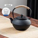 bouilloire fonte style kung fu chinois avec filtre