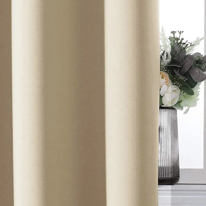 Rideau court moderne occultant pour cuisine et chambre - vue 5 sur 10