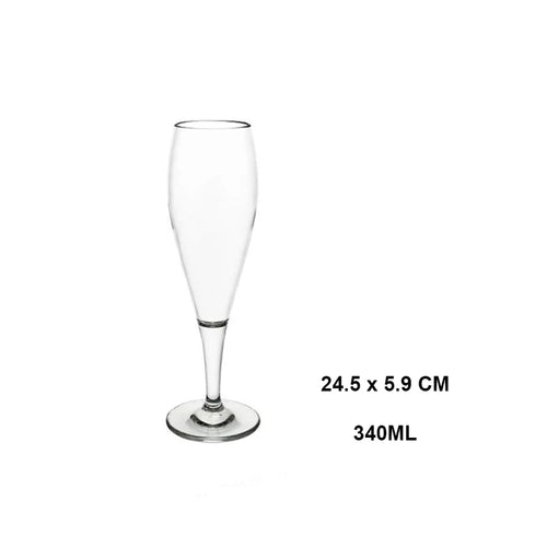 Verres a vin incassables sans pied reutilisables elegants
