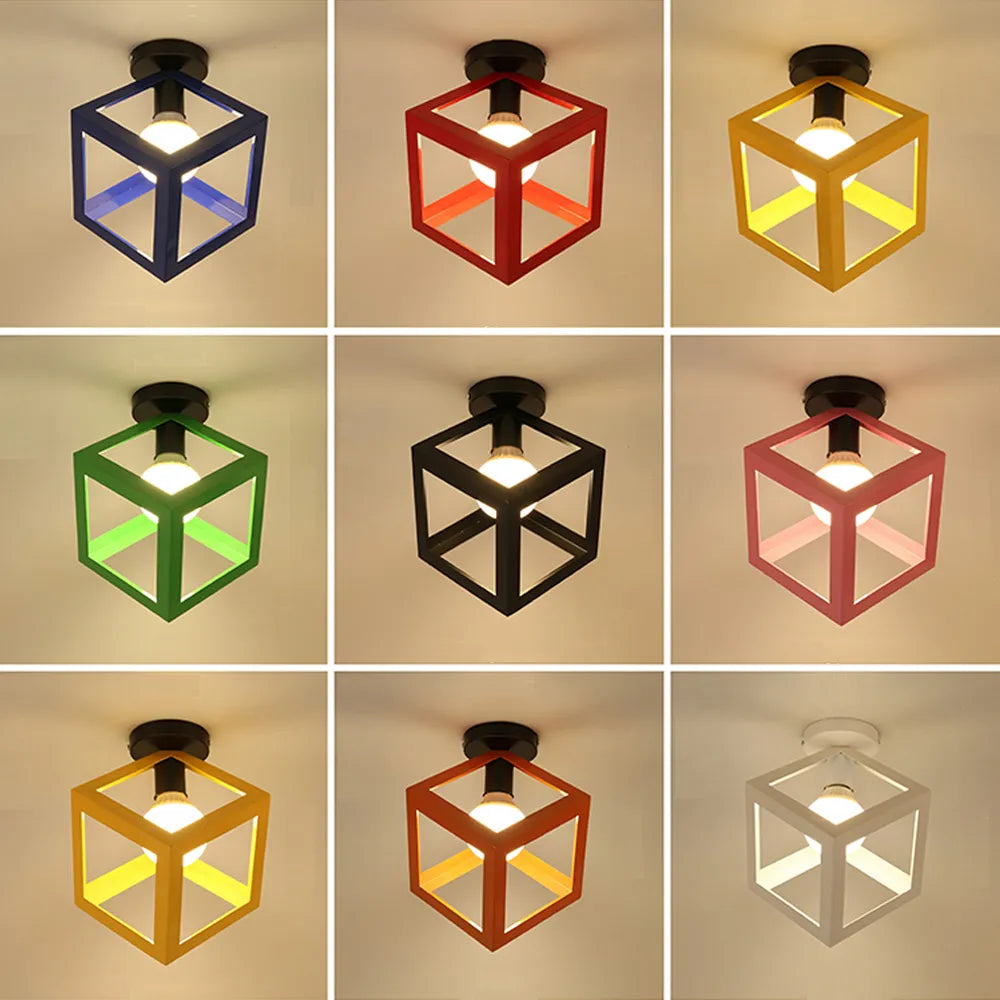 plafonnier led minimalisme rétro - vue 3 sur 14