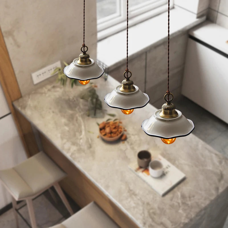 suspension led moderne en céramique pour intérieur maison