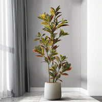 branche de plante tropicale artificielle pour décoration de jardin