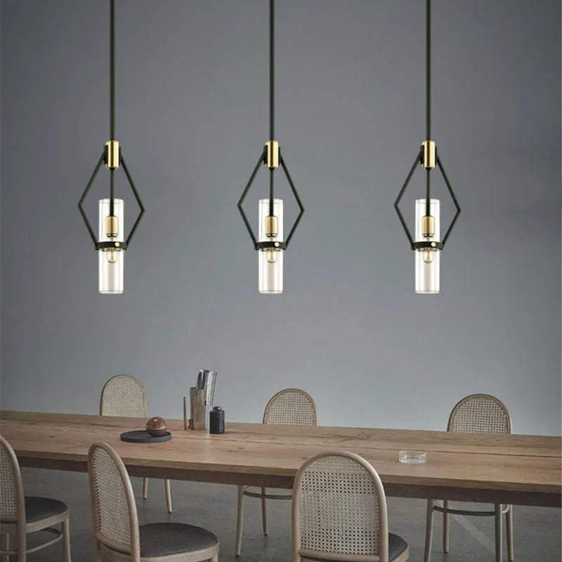 suspension moderne en verre avec cordon réglable pour intérieur - vue 2 sur 7