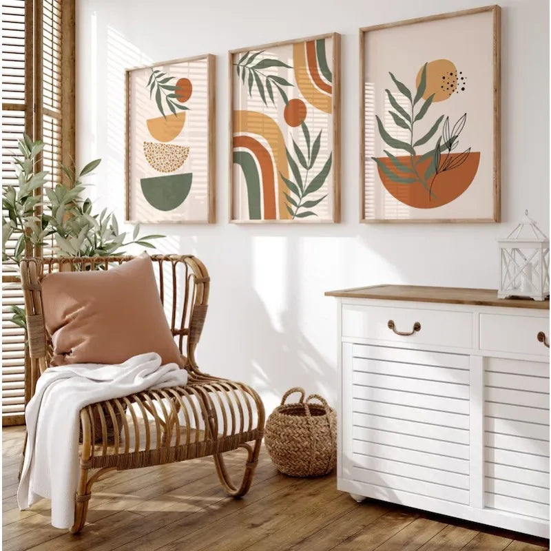 Affiche abstraite art mural moderne décorations pour la maison - vue 2 sur 7