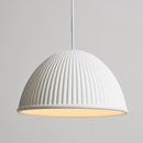 Suspension LED design moderne en résine de citrouille pour intérieur
