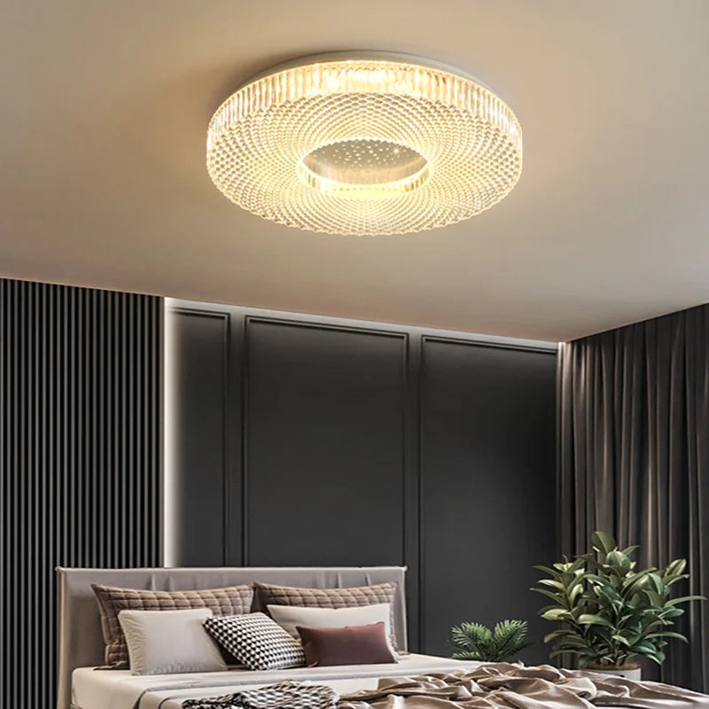plafonnier led design nordique moderne et minimaliste décoratif