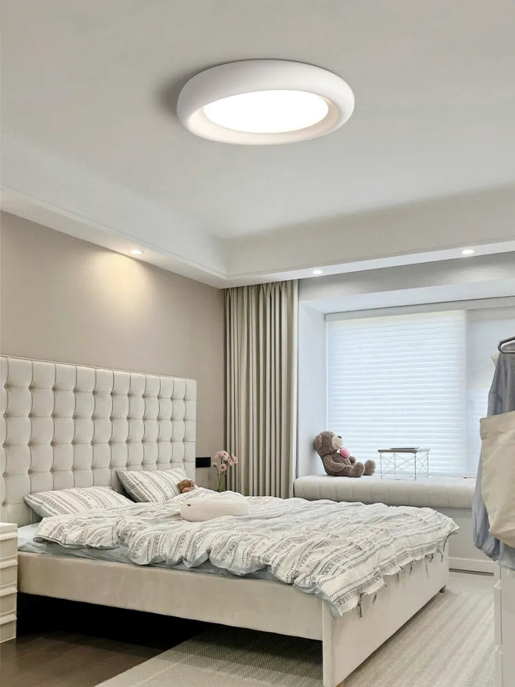 Plafonnier design à LED minimaliste moderne principale - vue 6 sur 8