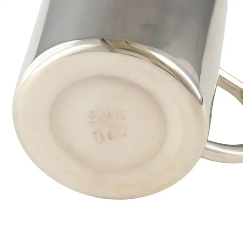 Mug inox double paroi avec anse incassable
