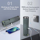 LED Outdoor Camping Lantern, UBS Rechargeable, Adjustable Color Temperature Outdoor Portable Lantern, IP65 Waterproof, Retractab