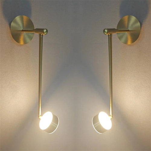 applique murale led réglable moderne en fer d'art décoratif