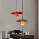 lustre à led en métal style industriel pour café et bar