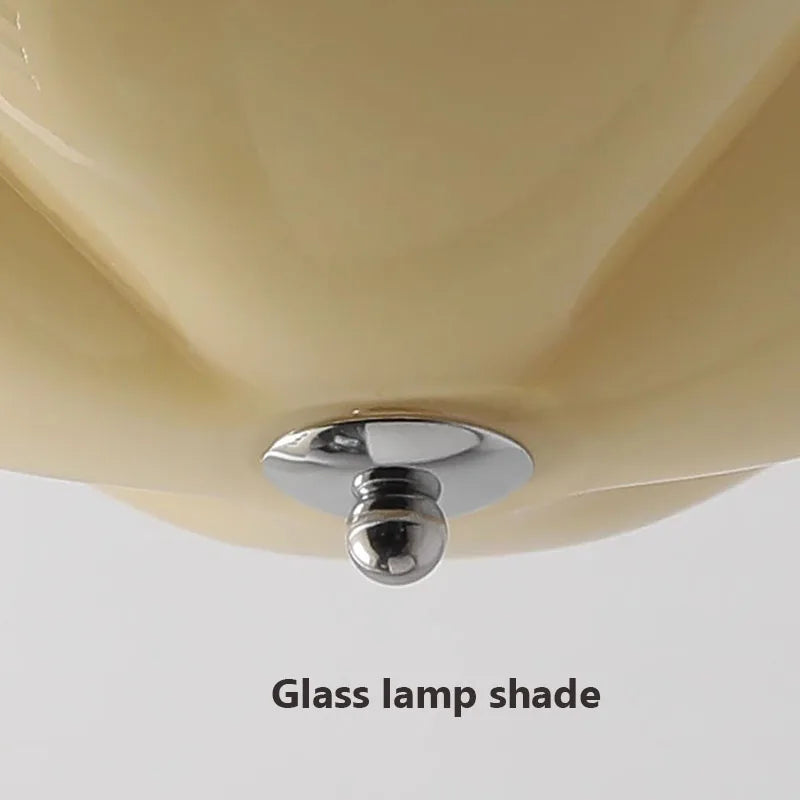 lustre minimaliste en verre style rétro led