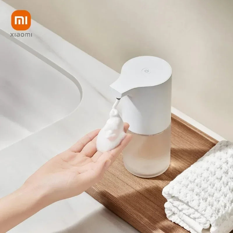 distributeur automatique de mousse rechargeable pour cuisine et salle de bain - vue 3 sur 7