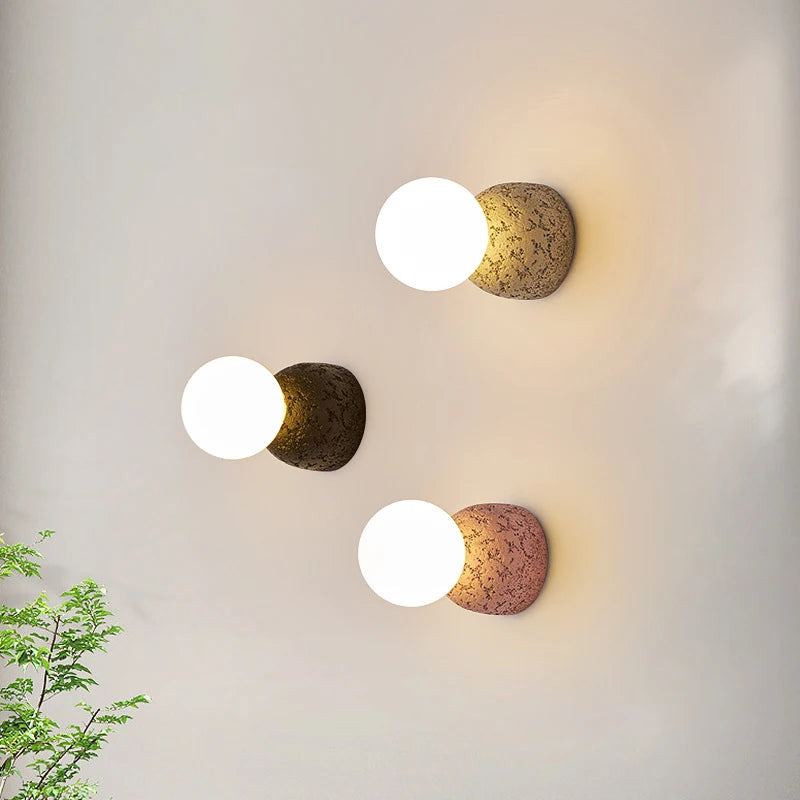 Applique murale moderne en verre design minimaliste pour intérieur