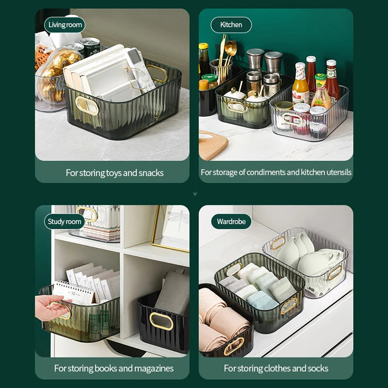 tiroir empilable en acrylique pour rangement de cosmétiques et accessoires - vue 7 sur 8