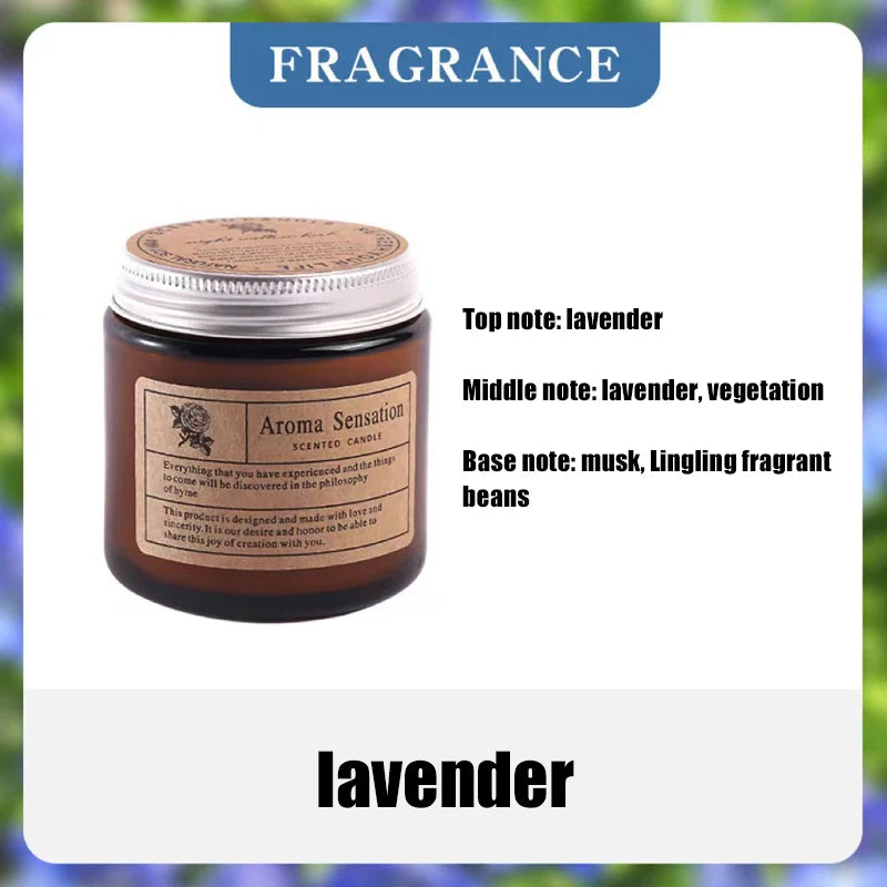 bougie parfumée en cire de soja pour mariage et fête