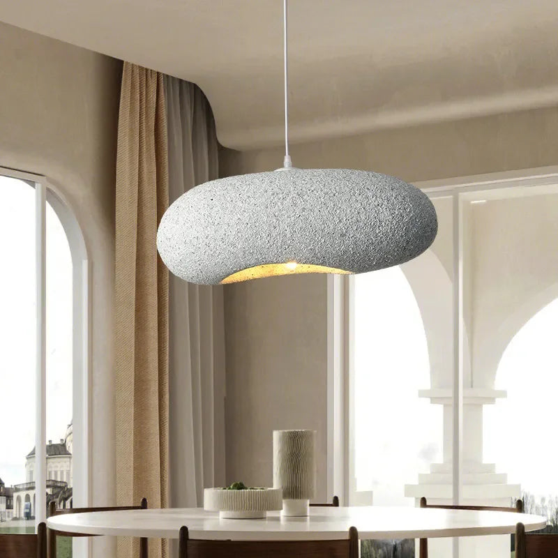 Nordic Minimalism Wabi-Sabi LED Chandelier Living Room Bedroom Modern Bar Decoration Lamp Dining Island Cafe Loft Pendant Lights - vue 2 sur 11