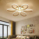 Plafonnier Led à fleurs de luxe moderne