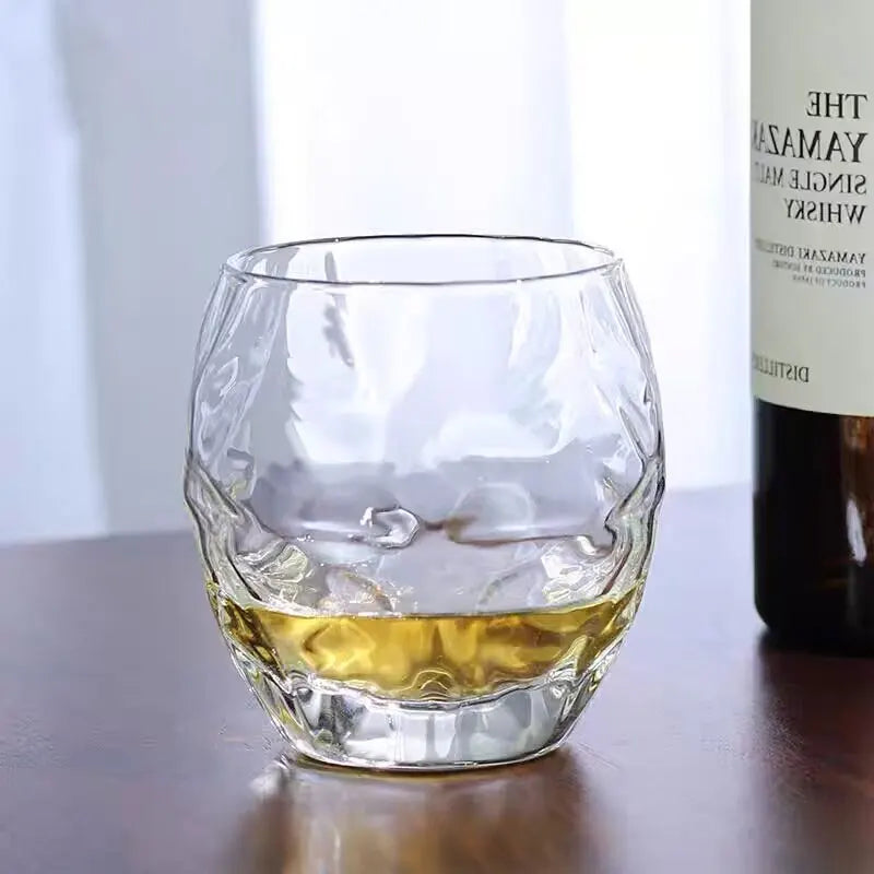 Verres whisky relief style luxe pour spiritueux set - vue 5 sur 7