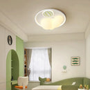 plafonnier moderne montgolfière pour chambre de fille