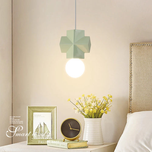 suspension romantique design géométrique pour enfants